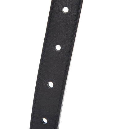 Gucci Calfskin Double G 20mm Belt 75 30 Black 5 of 6