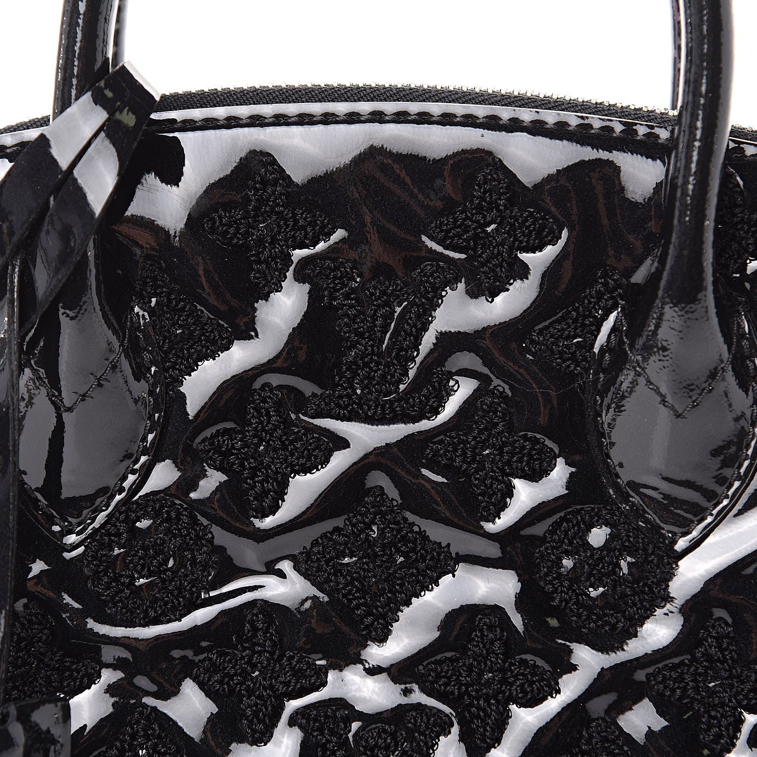 Louis Vuitton Patent Fascination Lockit BB Black 9 of 9