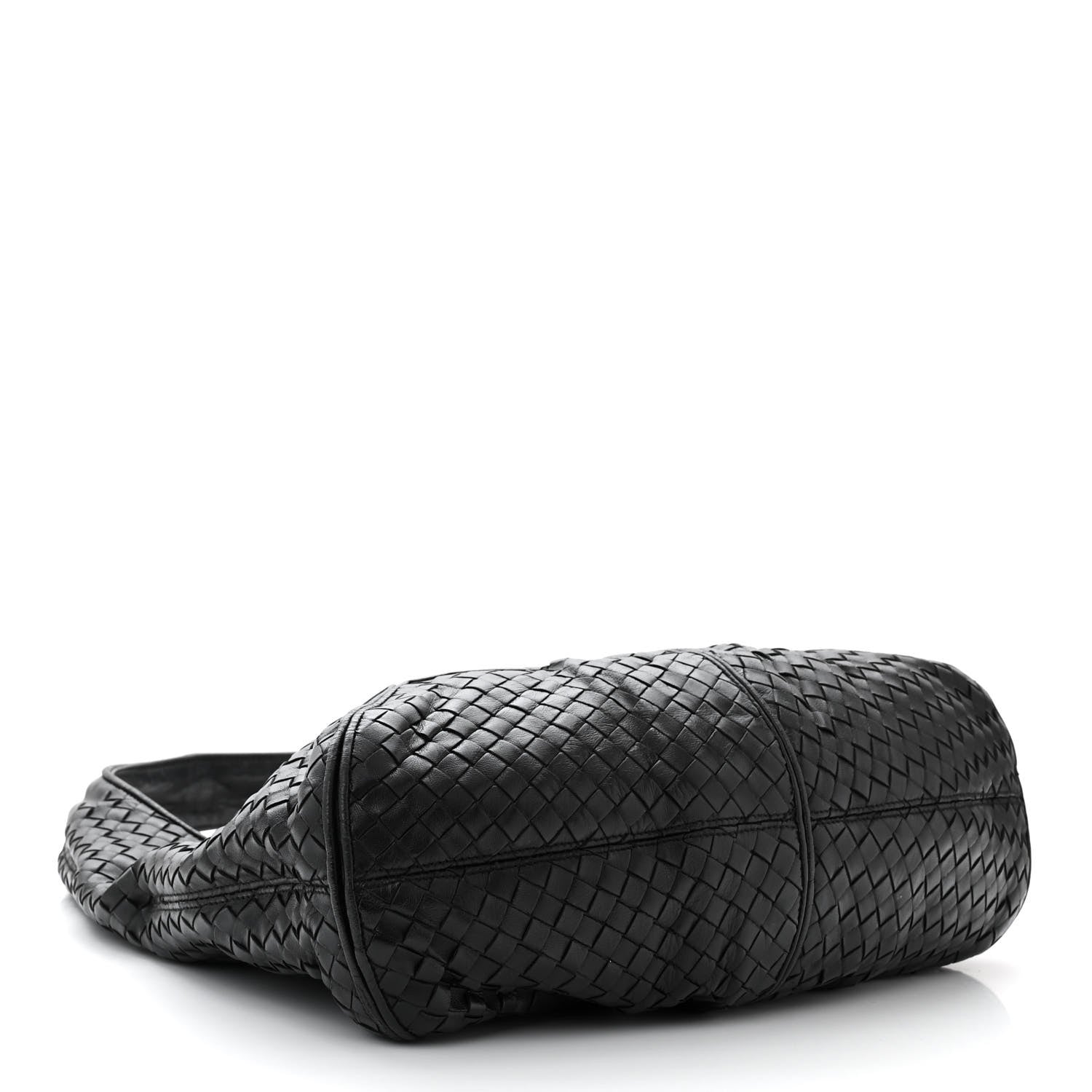 Bottega Veneta Nappa Intrecciato Ball Hobo Ebano Black 4 of 10