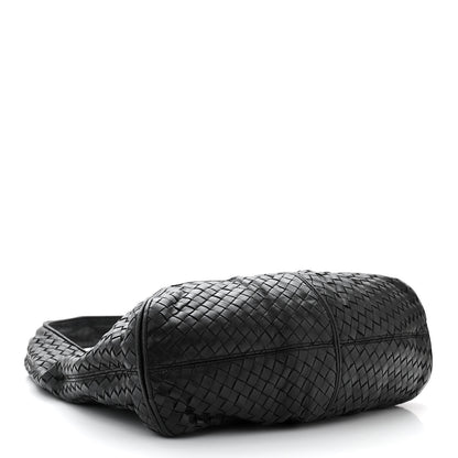 Bottega Veneta Nappa Intrecciato Ball Hobo Ebano Black 4 of 10