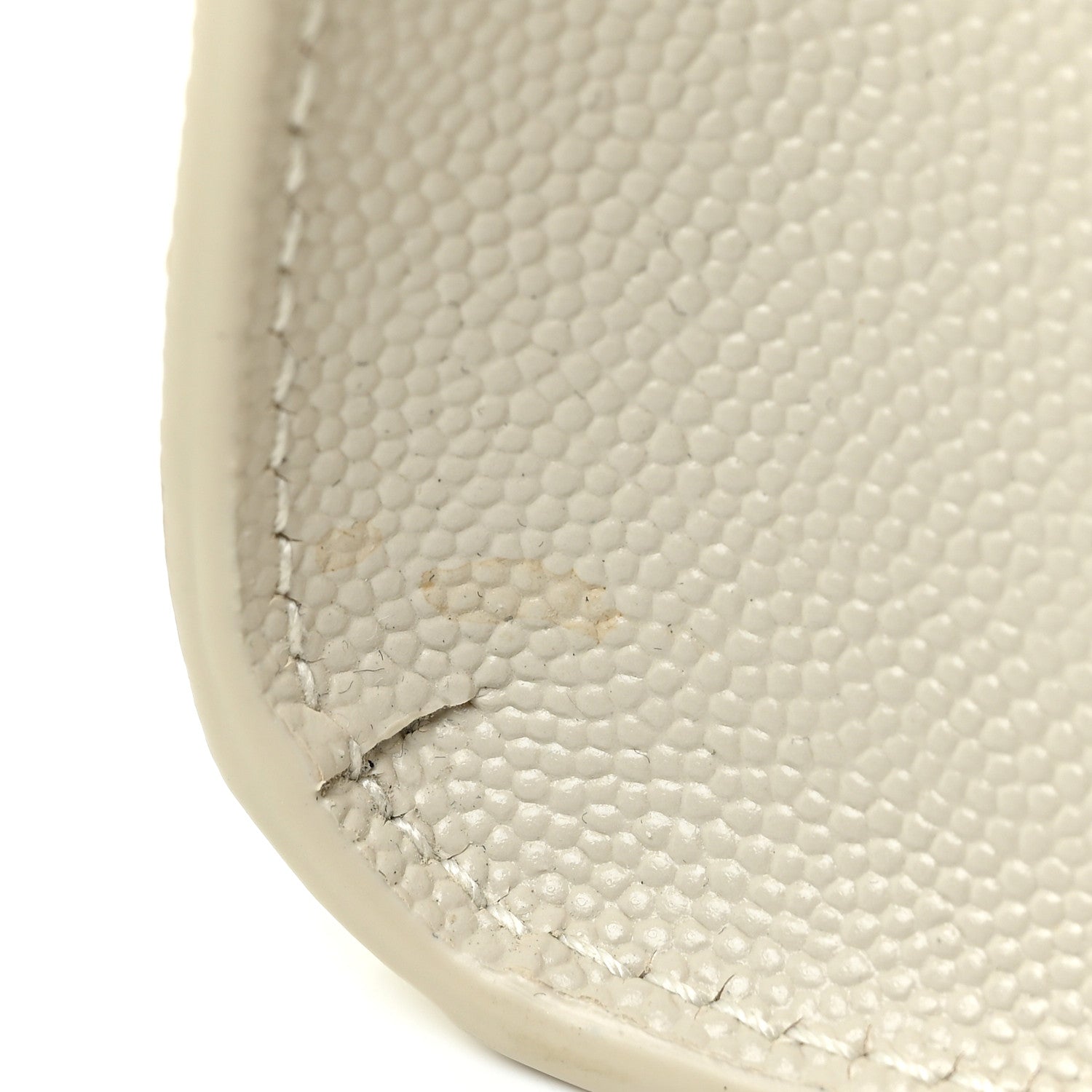Saint Laurent Grain De Poudre Small Monogram Kate Satchel Crema Soft 15 of 17