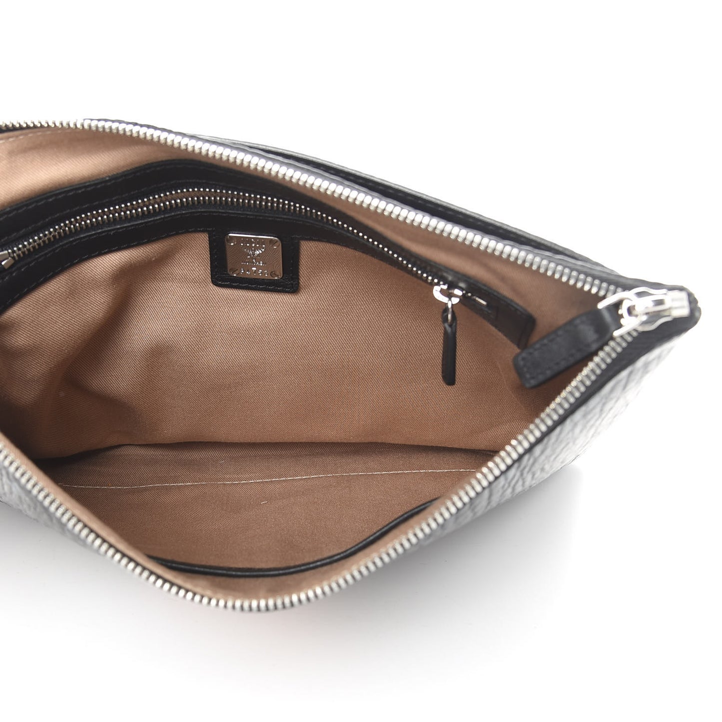 Visetos Medium Punk Rabbit Crossbody Pouch Black