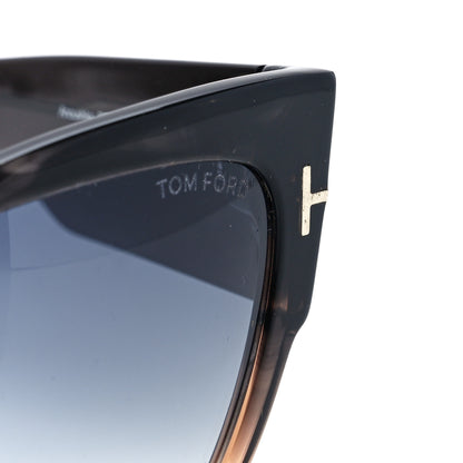 Tom Ford Anoushka Sunglasses TF371 Melange Grey Peach 7 of 7