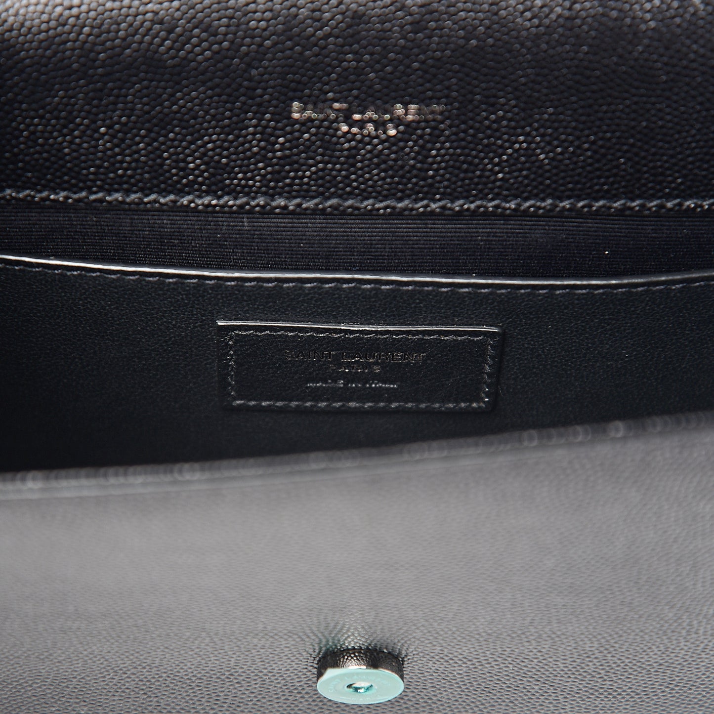Grain De Poudre Small Monogram Kate Satchel Black