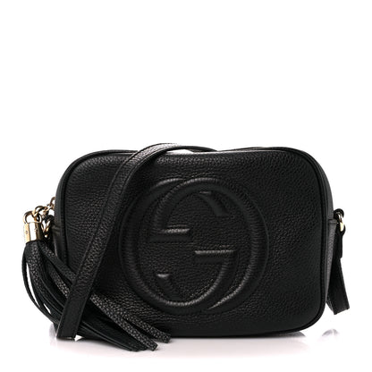 Gucci Pebbled Calfskin Small Soho Disco Bag Black 1 of 15