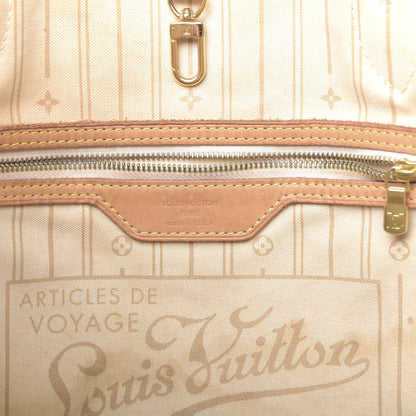 Louis Vuitton Damier Azur Neverfull MM 6 of 19