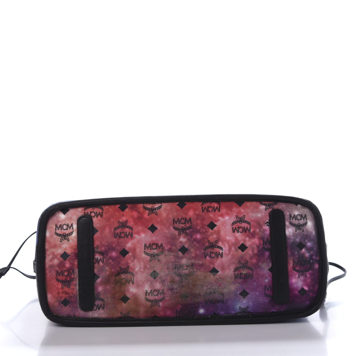 MCM Metallic Galaxy Visetos Medium Project Reversible Shopper Tote Black Multicolor 20 of 21