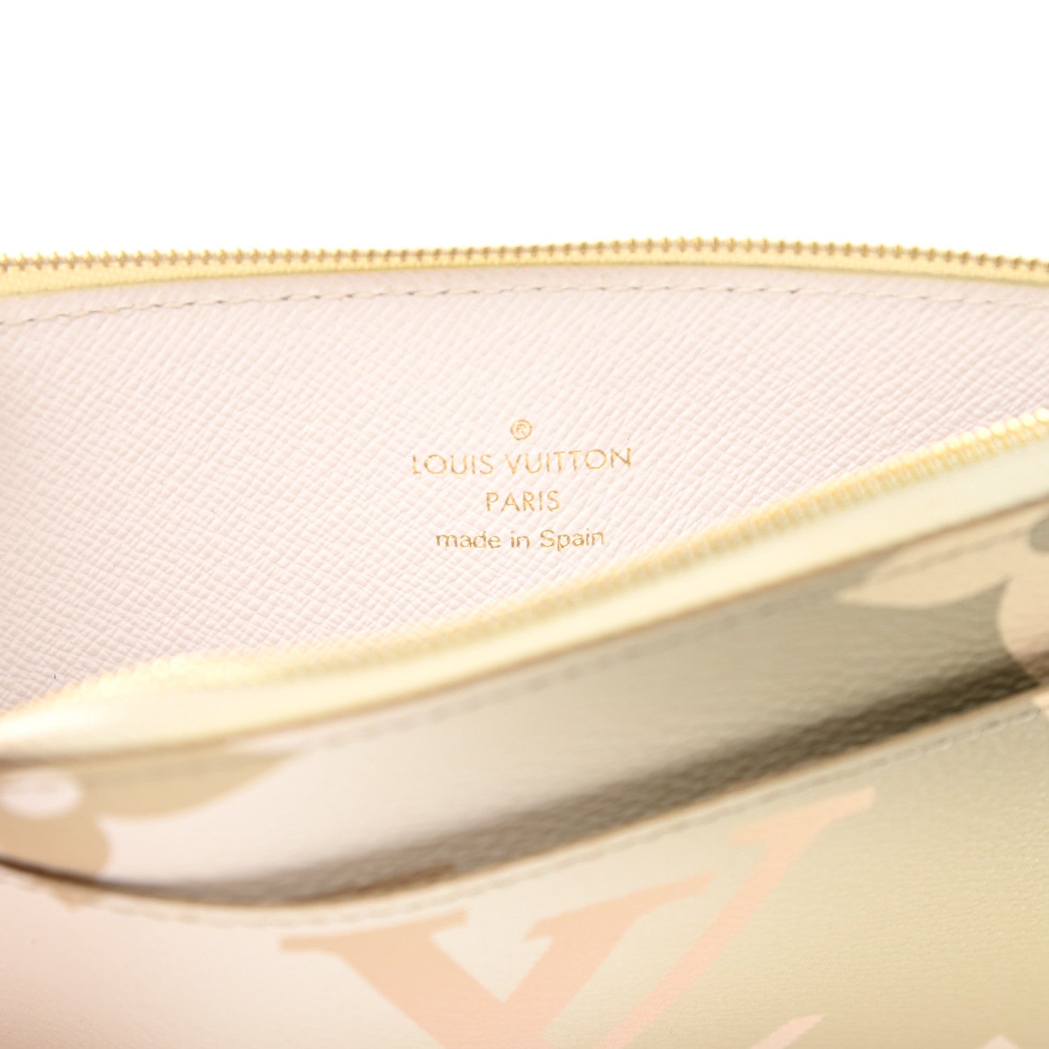 Louis Vuitton Monogram Giant Spring In The City Slim Purse Sunset Kaki 6 of 6