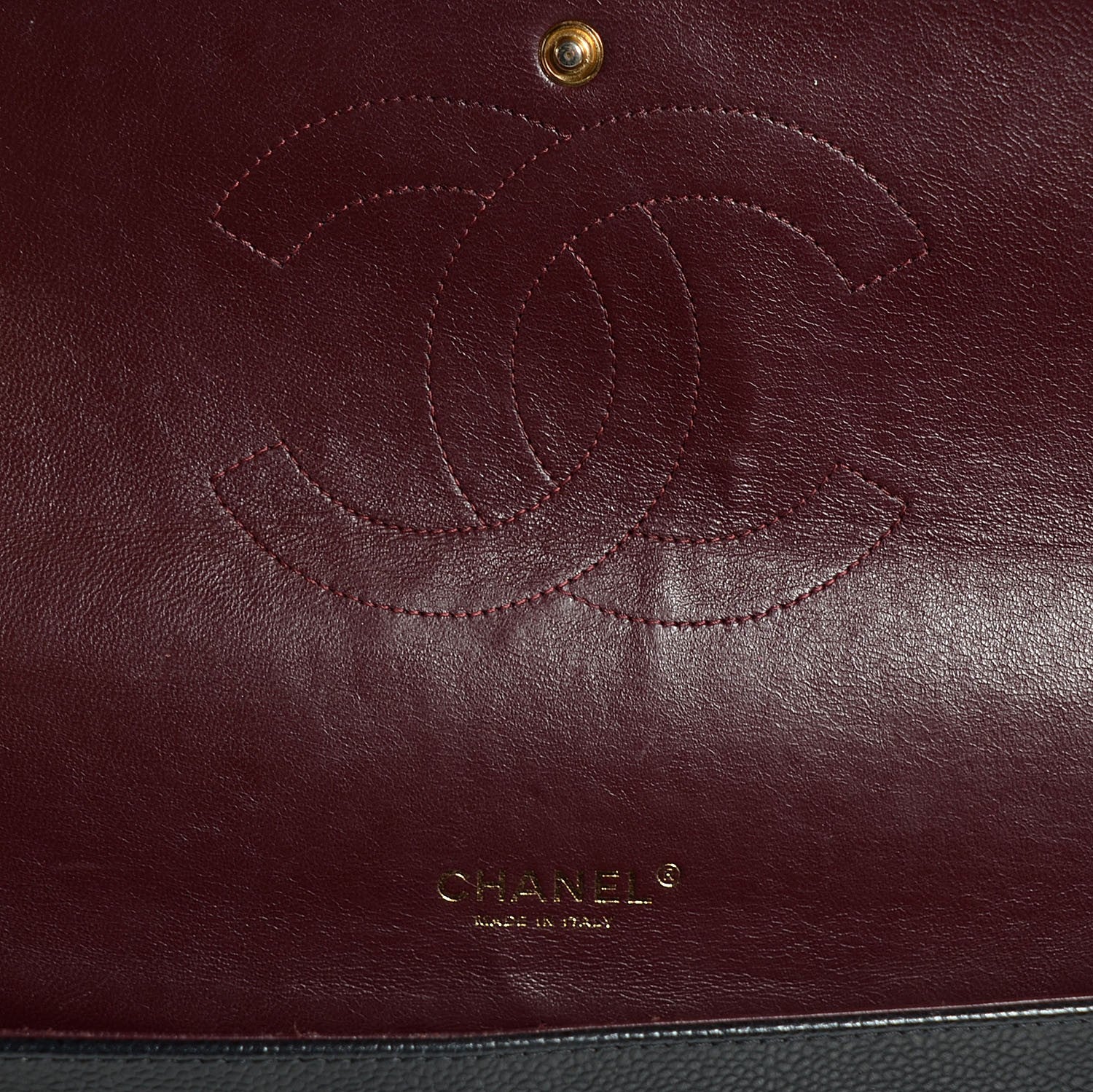 Chanel Caviar Quilted Maxi Double Flap Black 6 of 8