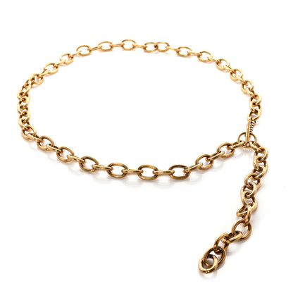 Saint Laurent Maillon Chain Belt Light Bronze 1 of 3