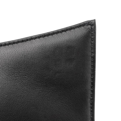 Balenciaga Shiny Calfskin Monochrome Crocodile Embossed Small Hourglass Top Handle Bag Black 10 of 10