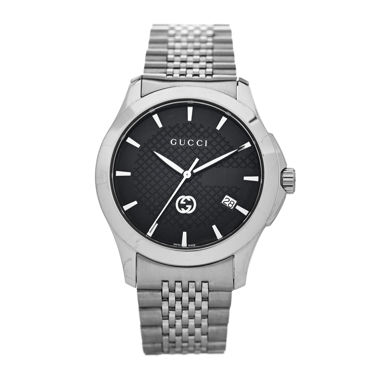 Stainless Steel 38mm G-Timeless Quartz Watch Black