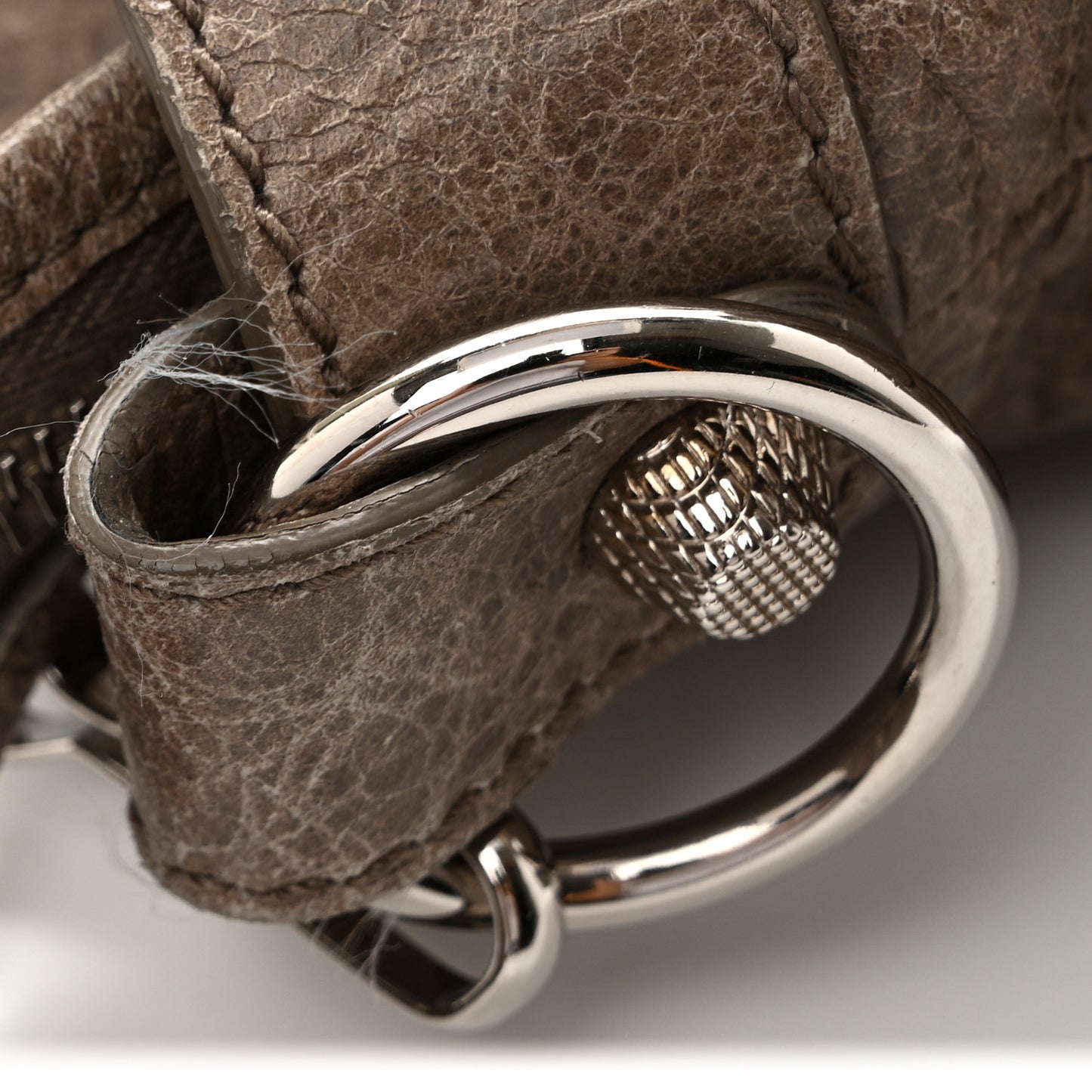 Agneau Giant 12 Silver Hardware Town Gris Poivre