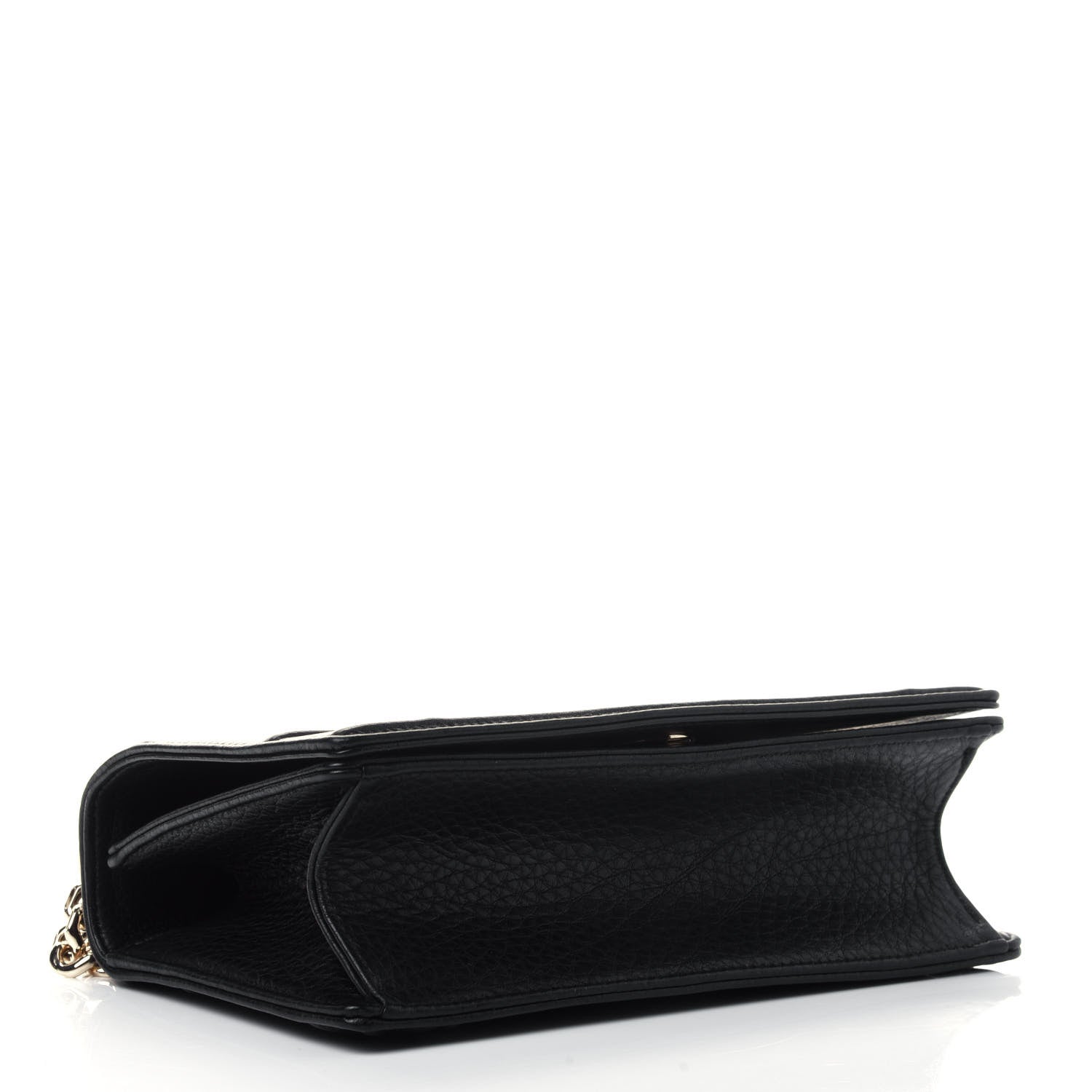 Christian Dior Grained Calfskin Small Diorama Flap Bag Black 3 of 4