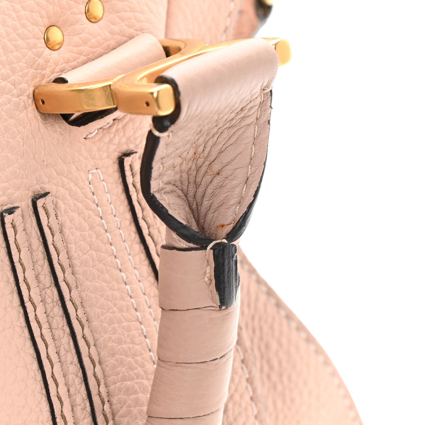 Calfskin Medium Marcie Satchel Blush Nude