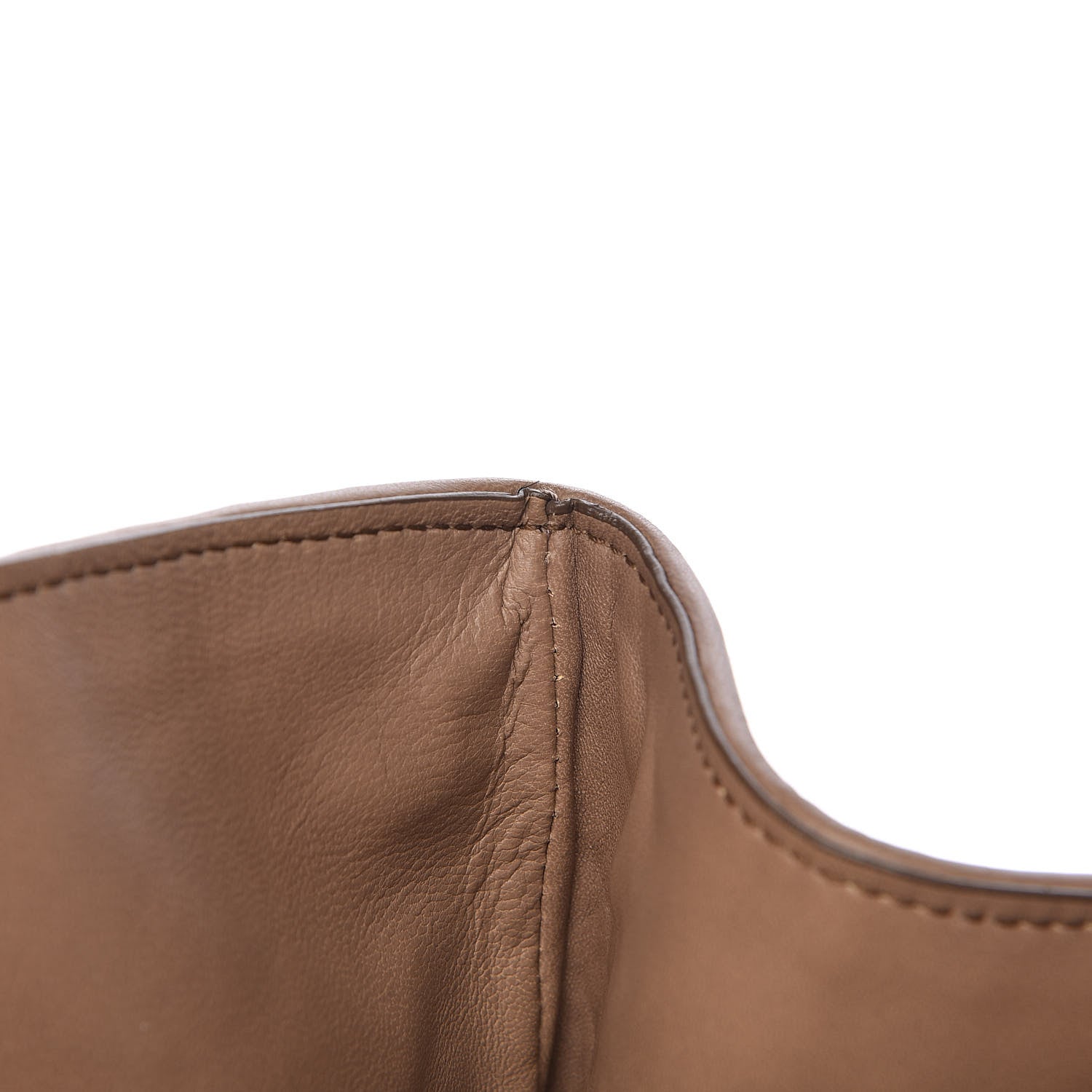 Bottega Veneta Nappa Intrecciato Ombre Shoulder Bag Camel 7 of 12
