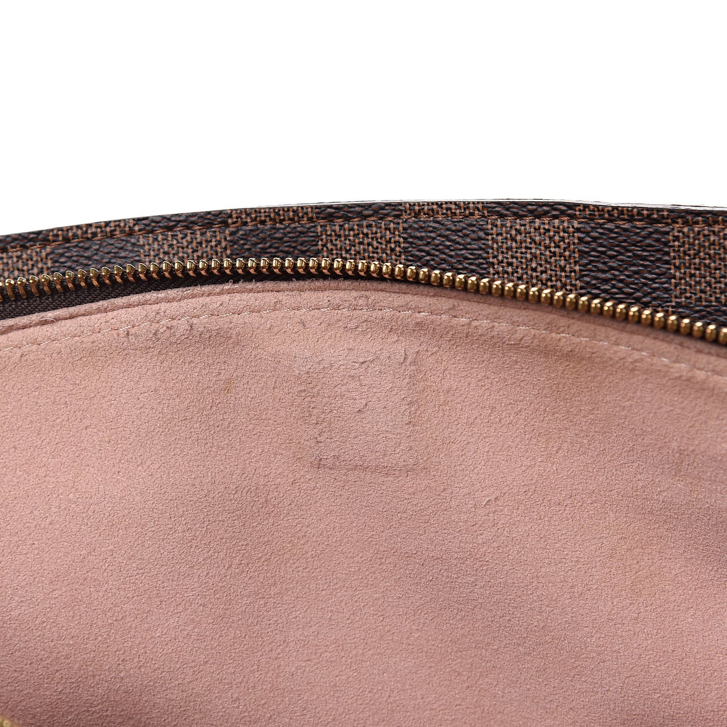 Cuir Taurillon Damier Ebene Normandy Magnolia