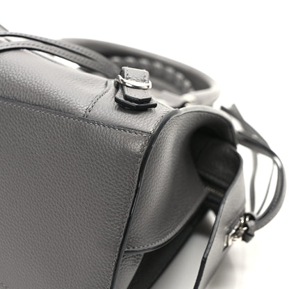 Balenciaga Grained Calfskin Neo Classic Silver Hardware S City Dark Grey 11 of 13
