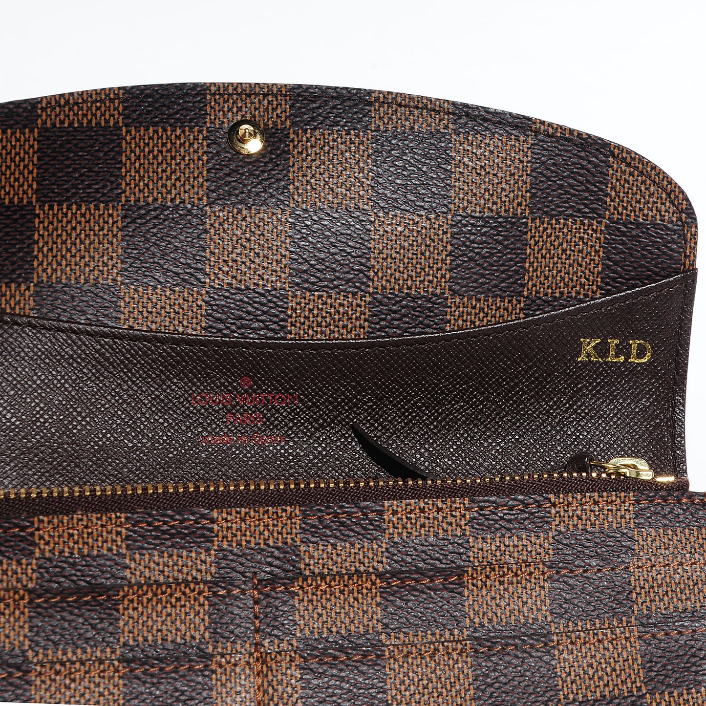 Damier Ebene Emilie Wallet