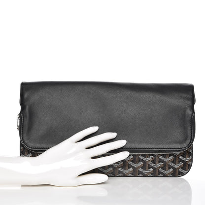 Goyard Goyardine Sainte Marie Soft Clutch Black 2 of 7