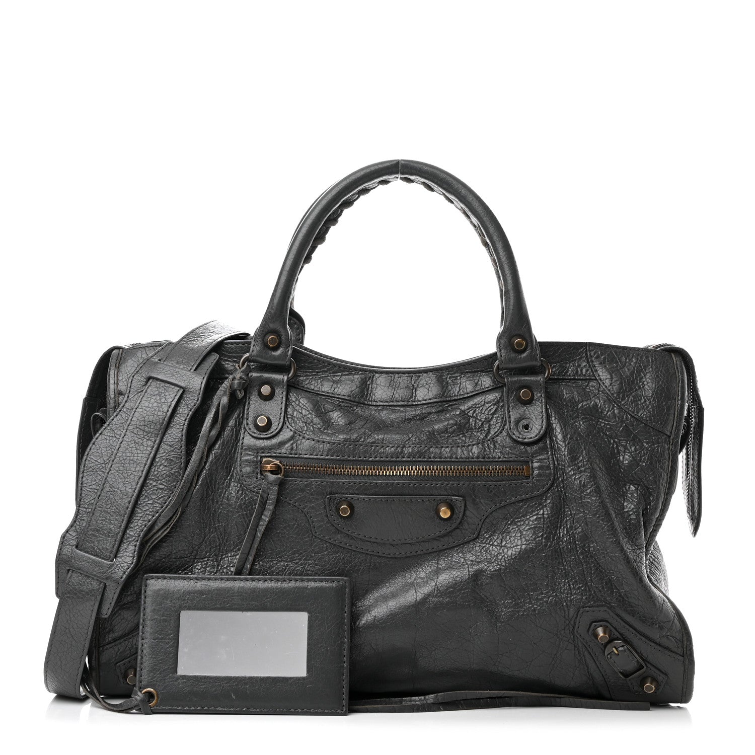Balenciaga Agneau Classic Hardware City Gris Fossile 1 of 12