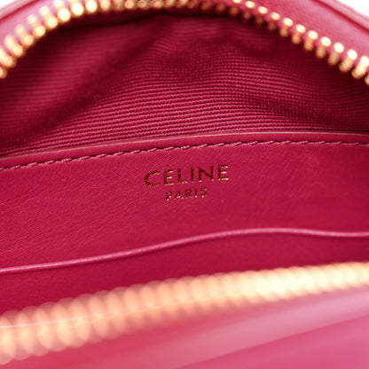 Celine Calfskin Quilted Small C Charm Bag Pink 6 of 9