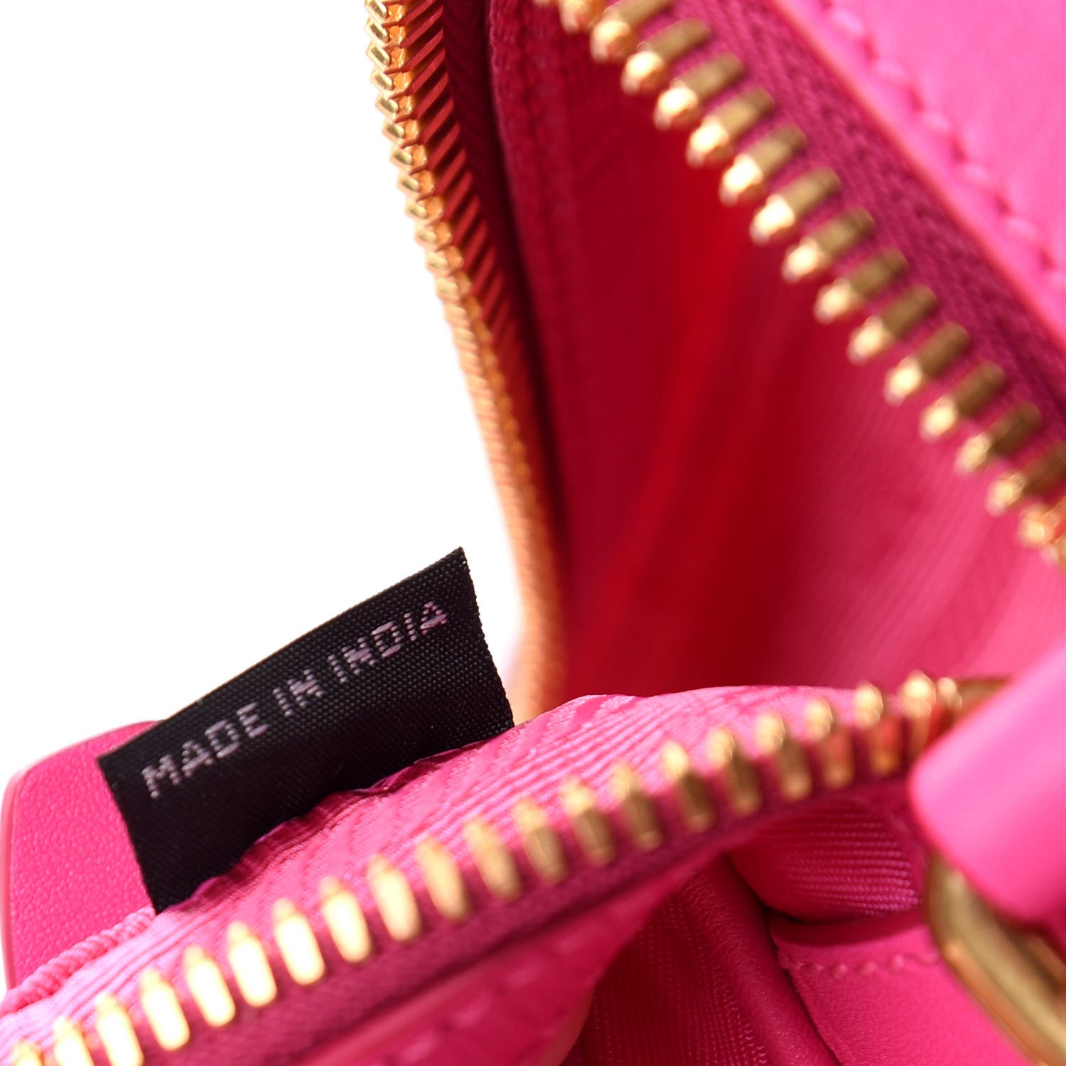 Prada Tessuto Nylon Soft Calf Camera Bag Fuxia 9 of 10