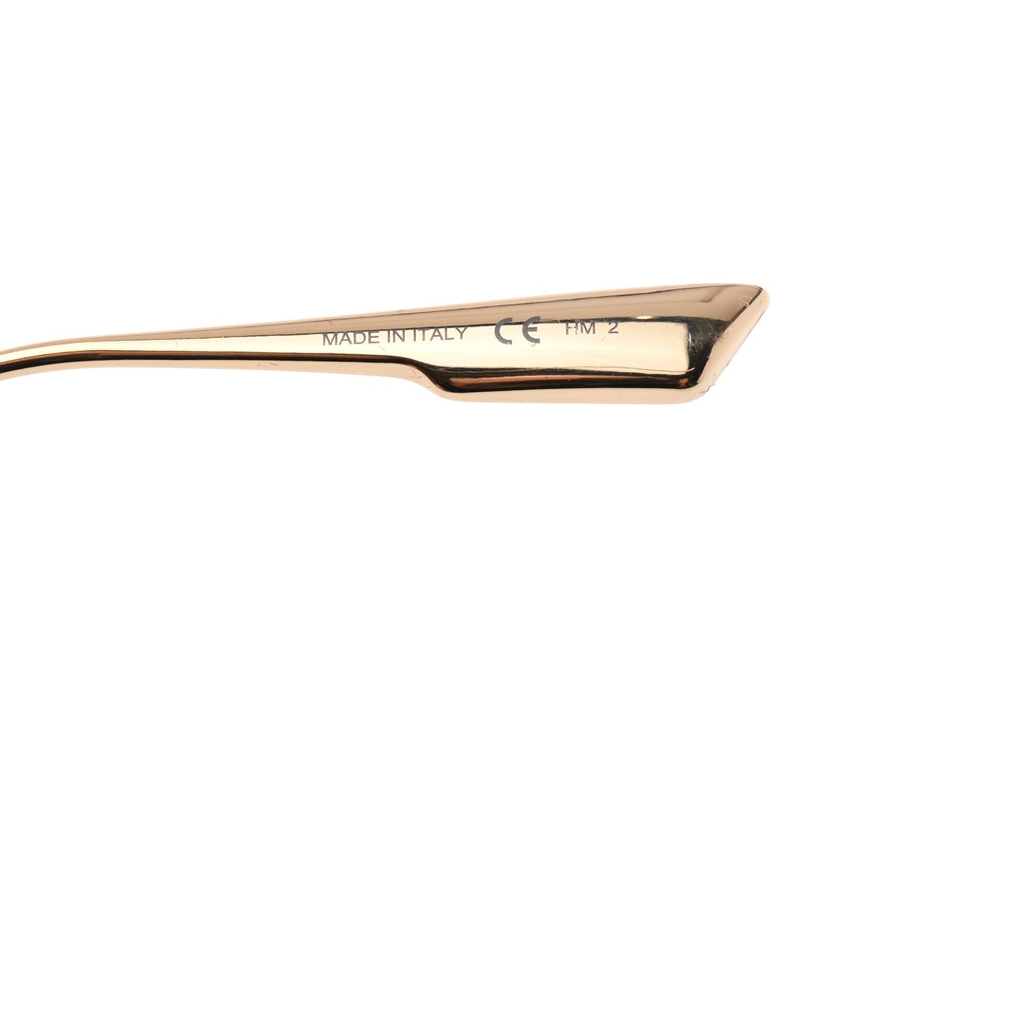 Metal Stellaire 1 Square Sunglasses Gold