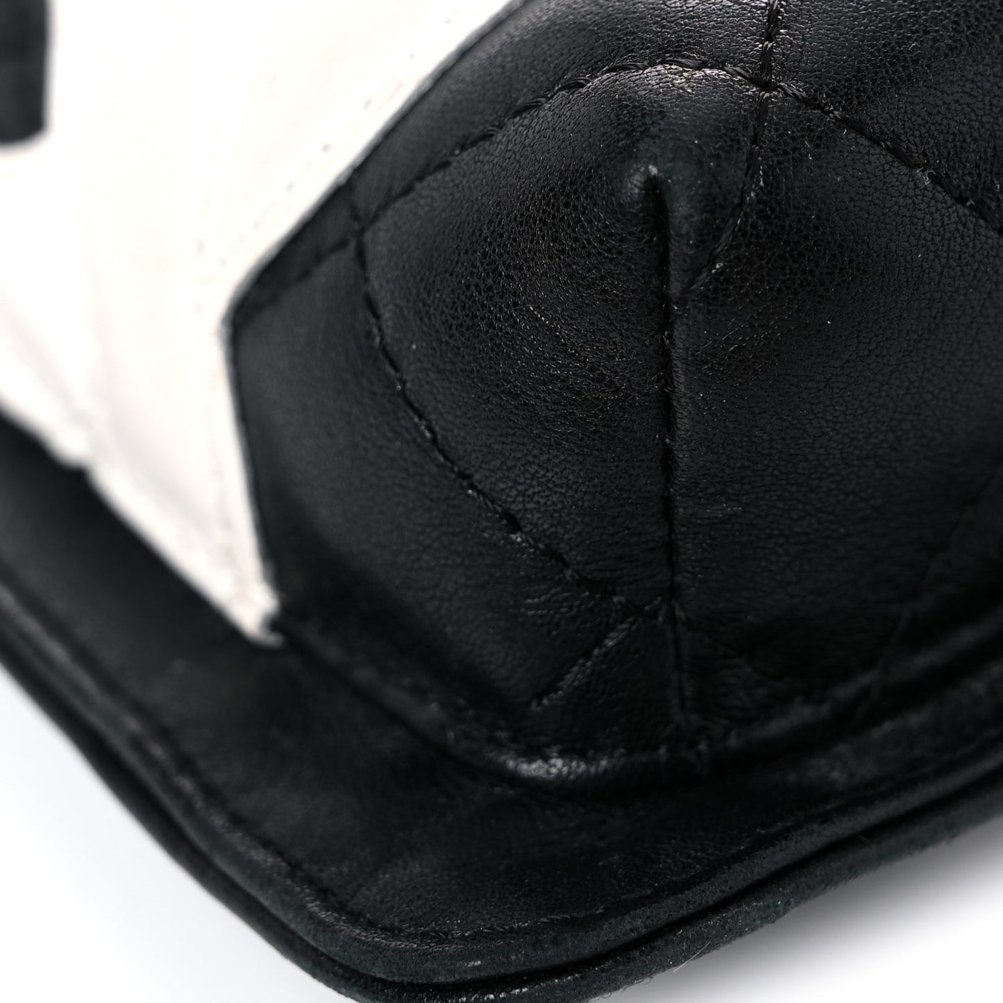 Calfskin Quilted Cambon Multipocket Shoulder Bag Black