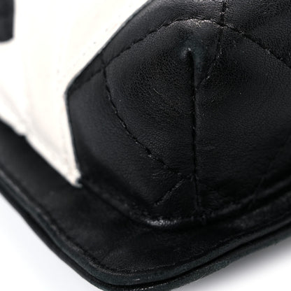 Chanel Calfskin Quilted Cambon Multipocket Shoulder Bag Black 10 of 22