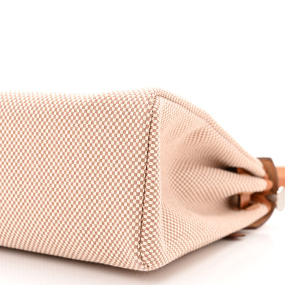 Hermes Vache Hunter Criss Viking Herbag Zip Retourne 31 PM Ecru Beige Naturel 11 of 13