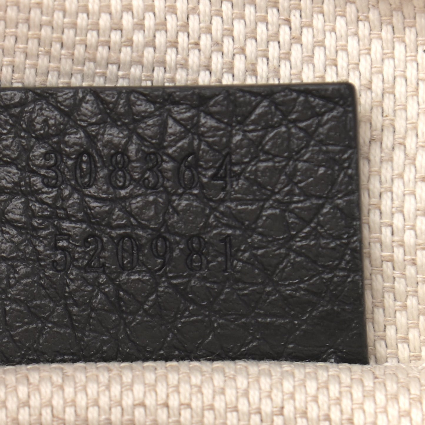 Pebbled Calfskin Small Soho Disco Bag Black