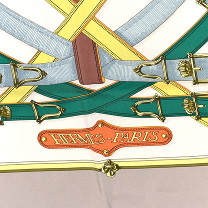 Hermes Silk Cavalcadour Scarf 90 2 of 6