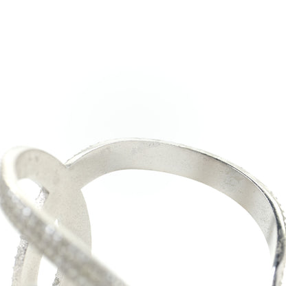 Chanel Crystal CC Cuff Silver 8 of 8