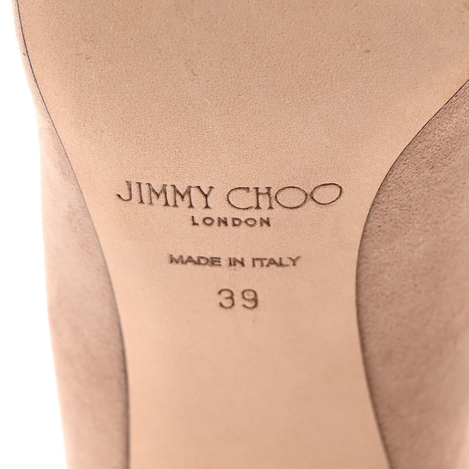Jimmy Choo Suede Romy 85 Pumps 39 Ballet Pink 6 of 8