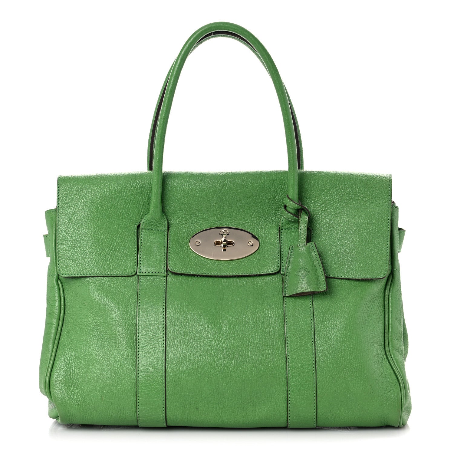 Mulberry Goatskin Bayswater Grass Green 1 of 22