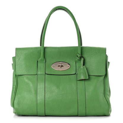 Mulberry Goatskin Bayswater Grass Green 1 of 22