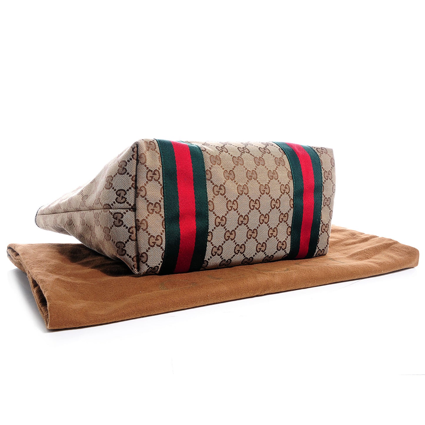 Monogram Web Medium Jolie Tote Brown