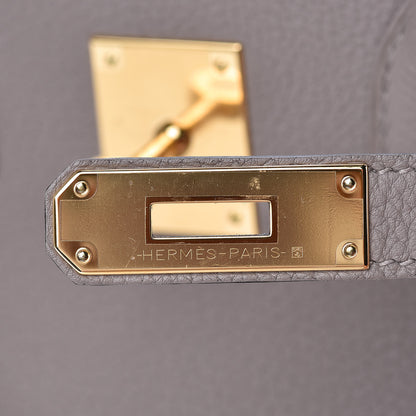 Hermes Togo Birkin 30 Gris Asphalte 19 of 32