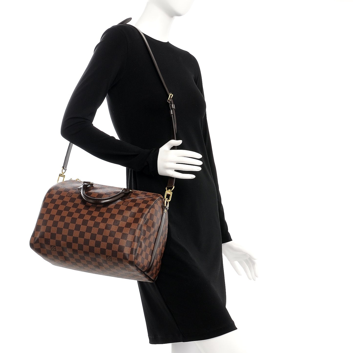 Damier Ebene Speedy Bandouliere 30