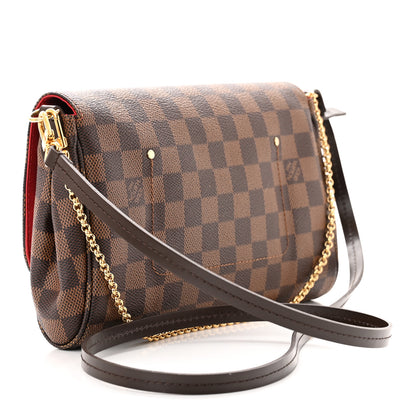 Louis Vuitton Damier Ebene Favorite MM 3 of 11