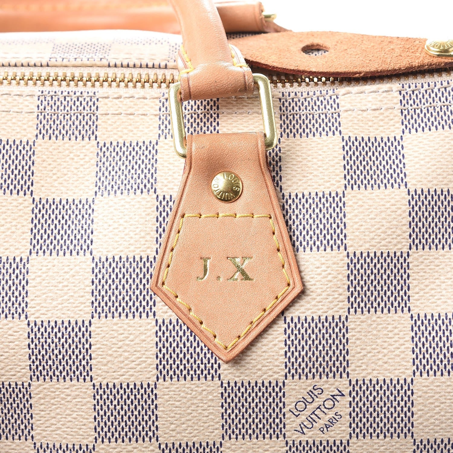 Louis Vuitton Damier Azur Speedy 30 6 of 16