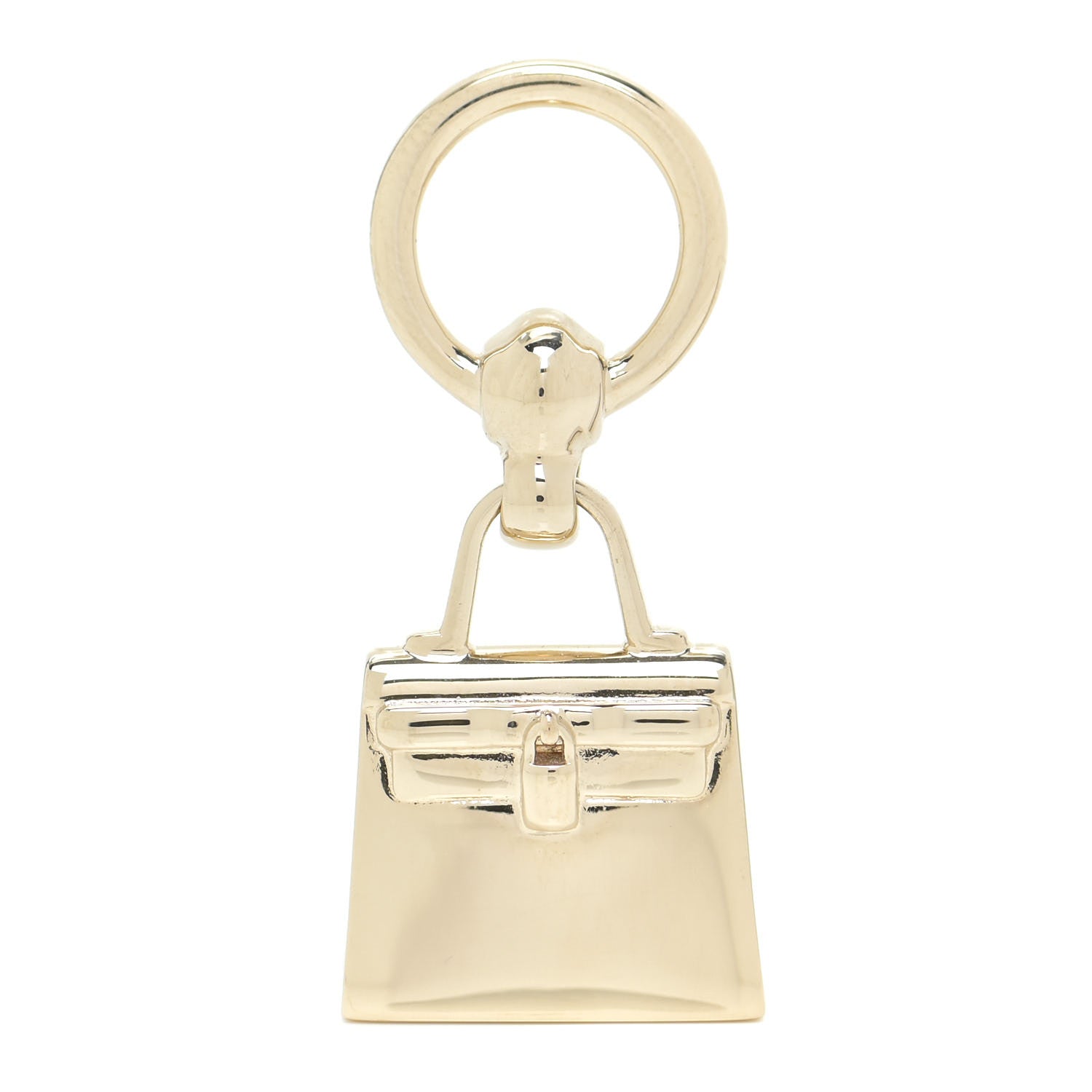 Hermes Permabrass Mini Kelly Twilly Ring 1 of 4