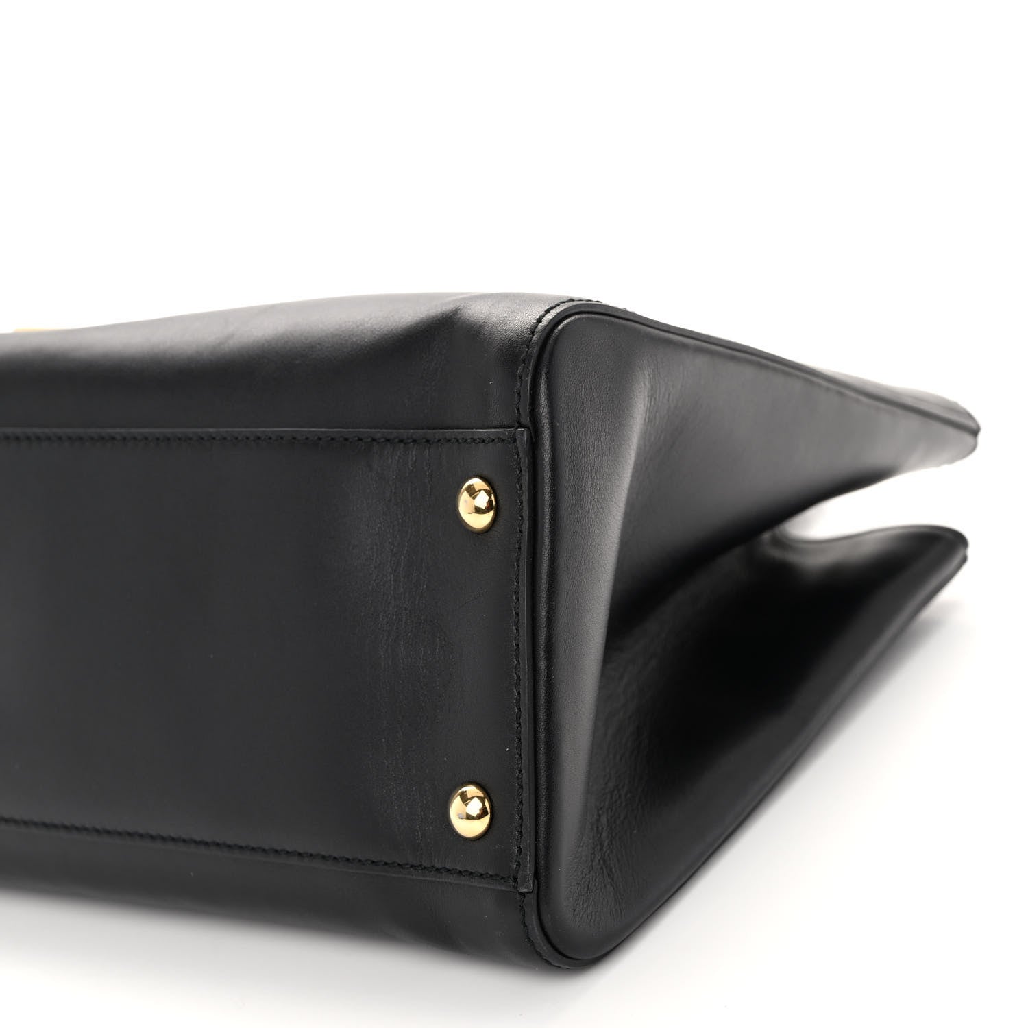 Gucci Calfskin Large Sylvie Top Handle Tote Black 10 of 10