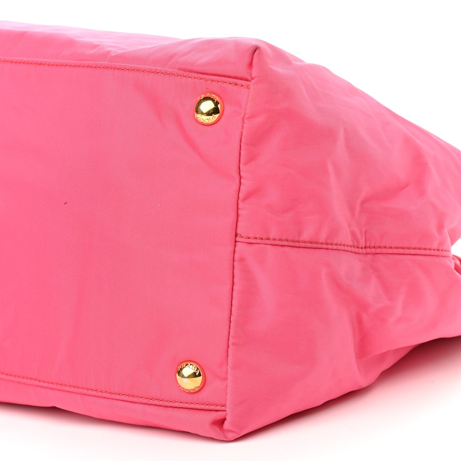 Prada Nylon Tessuto Fiocco Bow Tote Begonia 8 of 9