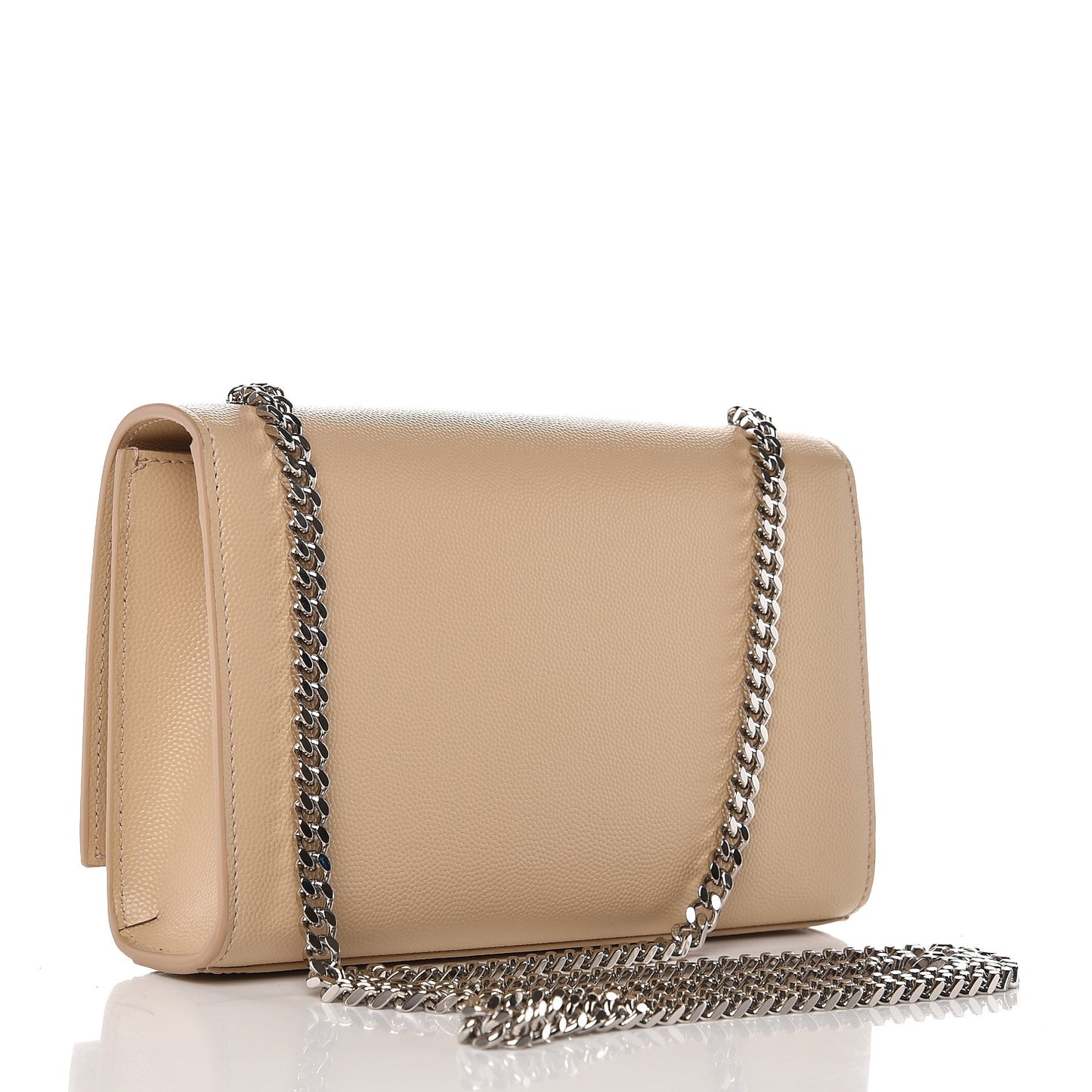 Grain De Poudre Small Monogram Kate Satchel Nude Powder