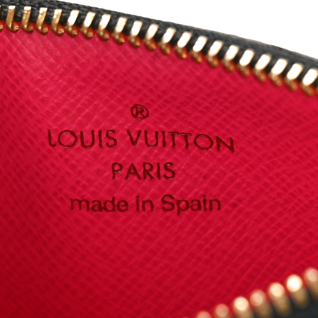 Louis Vuitton Monogram Multicolor Key Pouch Black Grenade 6 of 8