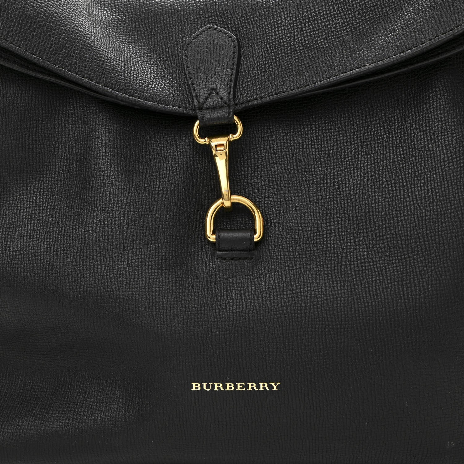 Burberry Derby Calfskin House Check Cornwall Hobo Black 9 of 14