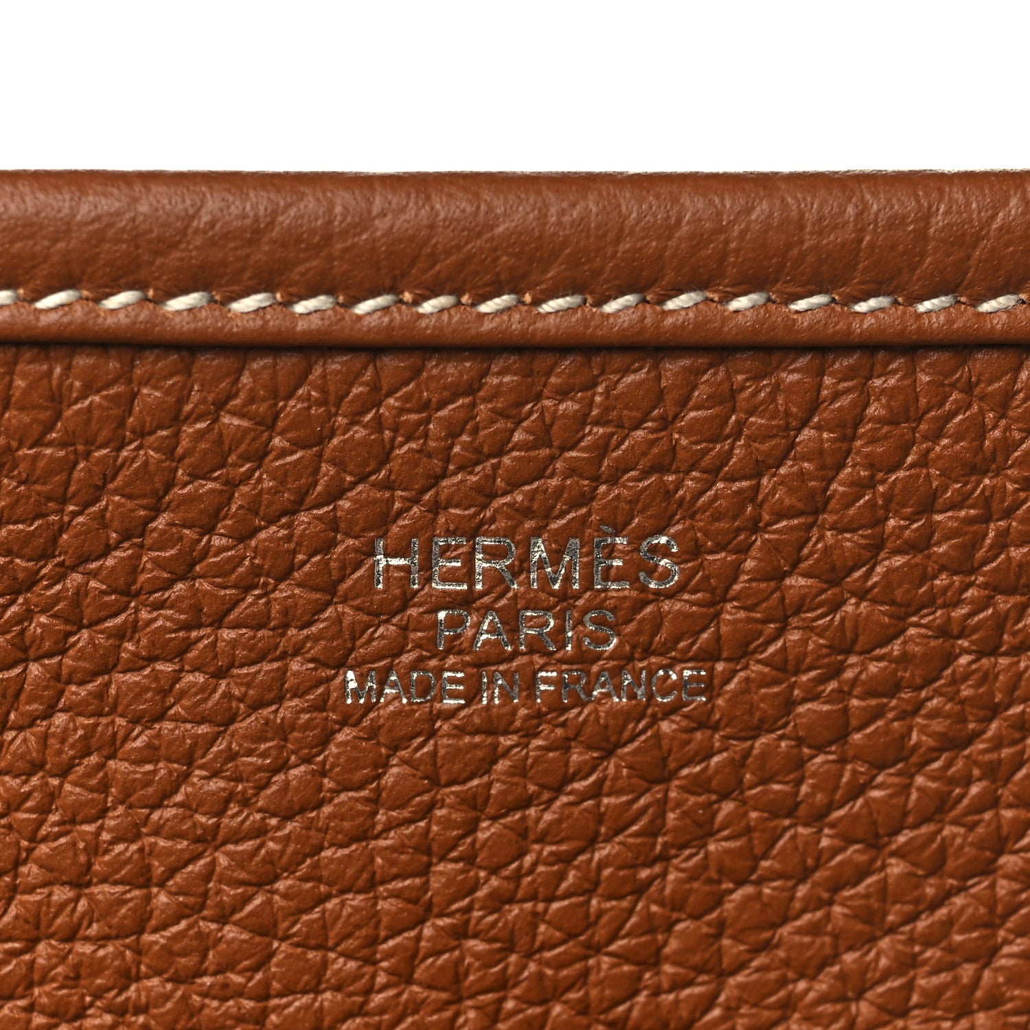 Hermes Taurillon Clemence Evelyne III PM Gold 6 of 12