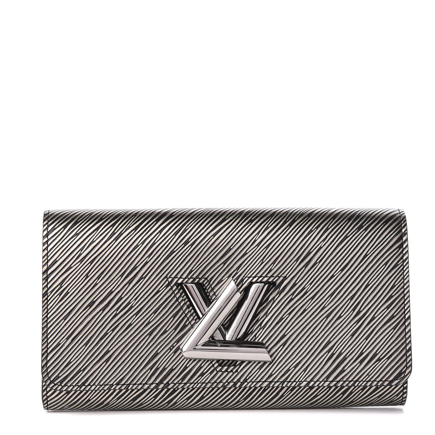 Epi Twist Wallet Platine